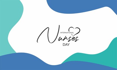 International Nurses Day , vektor background banner