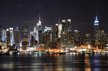 new york city at night