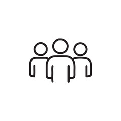 vector illustration of elements with teamwork symbols	
