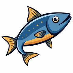 vector illustration of fish