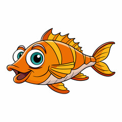 vector illustration of fish