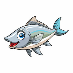 vector illustration of a fish