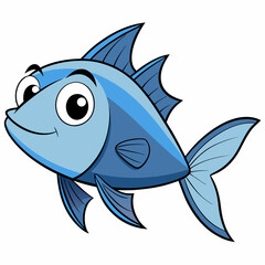 vector illustration of fish