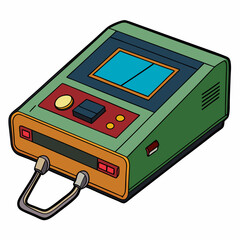 vector illustration of an electric guitar