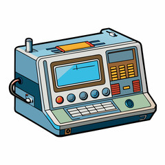 mp3 player isolated on white