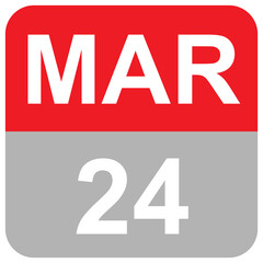 MAR 24 MONTHS DAILY DATE