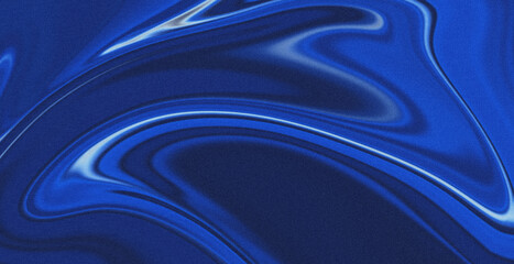 Blue satin background,Blue abstract background fluid wave pattern