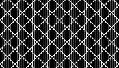 Repeating geometric pattern ideal for backgrounds, textures and textile prints, creating a modern and stylish design