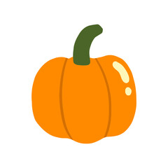 Pumpkin icon design vector illustration