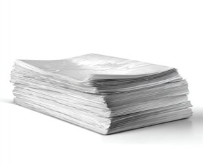 Stack of blank papers