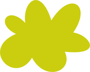 Green Abstract Flower