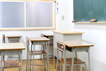 学校の教室のイメージ