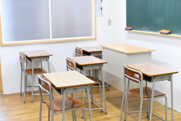 学校の教室のイメージ