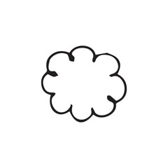 vector illustration of elements with explosion symbols	
