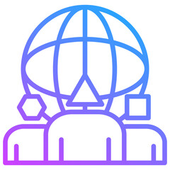 Obraz premium Diversity Icon