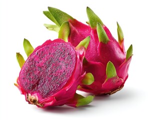 Fresh pink dragon fruit (3)