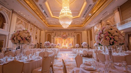 Grand Ballroom Wedding Reception