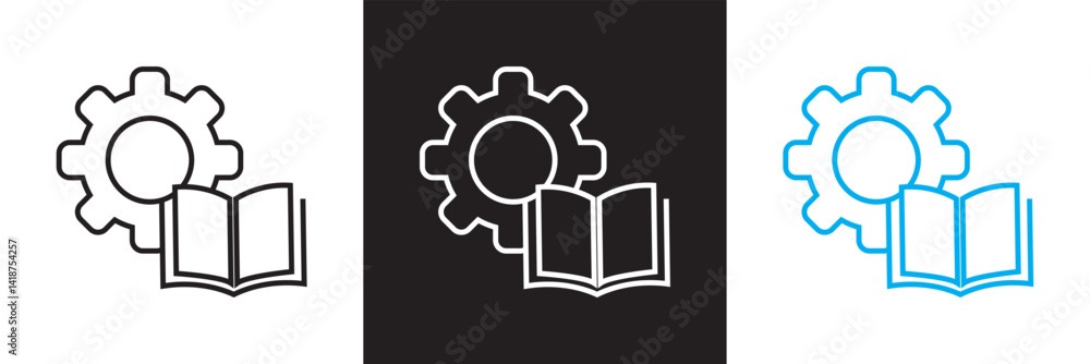 Poster support icon. vector for websites, mobile interfaces, presentations, banner, visual branding etc. ve