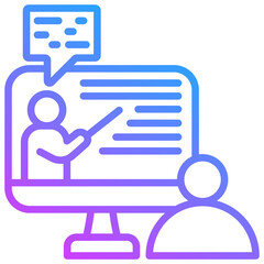 Online Learning Icon