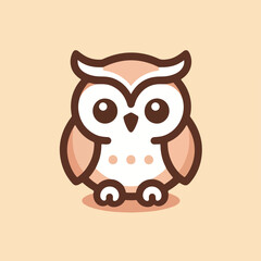cute owl vector image