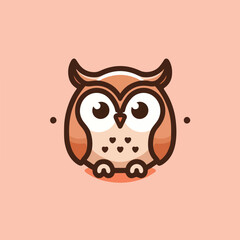 cute owl vector image