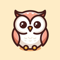 cute owl vector image