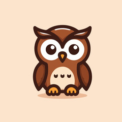 cute owl vector image