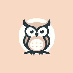cute owl vector image