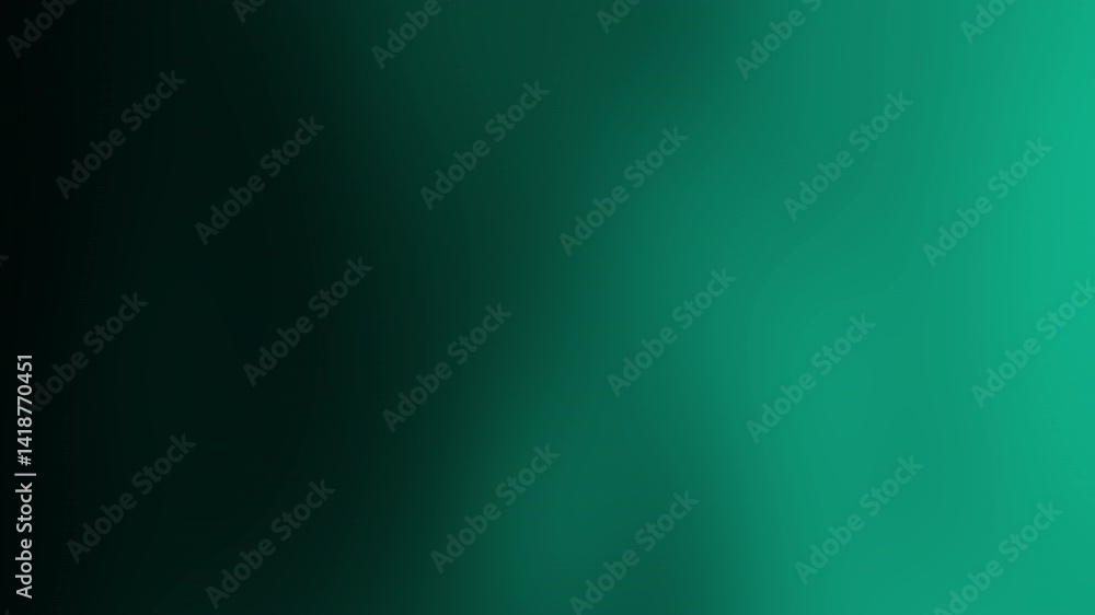 Poster a smooth gradient background transitioning from dark to bright green hues, providing a calming and m