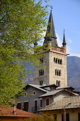 The small city of Susa, Italy
