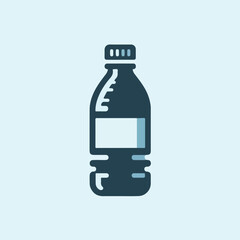 drinking water bottle vector image