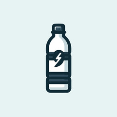 drinking water bottle vector image