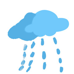 cloud with rain