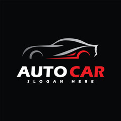 Car Logo Icons, Auto car logo. Motor vehicle silhouette