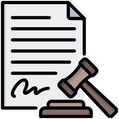 Legal Document Icon