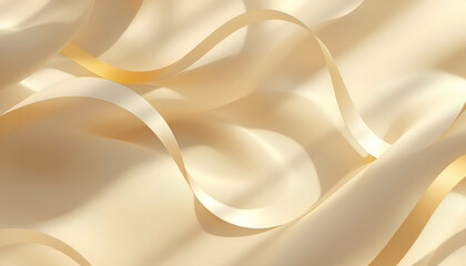 Fototapeta premium Dreamy beige abstract background soft swirling texture pastel colors