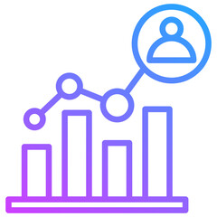Customer Analytics Icon