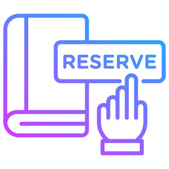 Book Reserve Icon