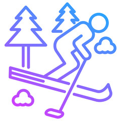Snow Resort Icon