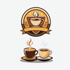 cup of coffee with beans