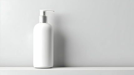 body lotion or shampoo bottle mockup