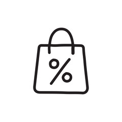 vector illustration of elements with Shopping symbols