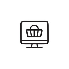 vector illustration of elements with Shopping symbols