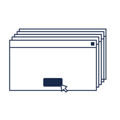 Social Media Quiz or Ask Widget Retro UI Frame Illustration for Scrapbook, Journaling, and Instagram Story Design