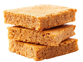A Delicious Stack of Golden Brown Buttery Shortbread Biscuits Ready to Eat