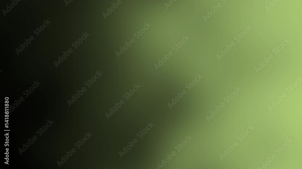 Poster a smooth gradient of green tones blending softly, creating a calming and harmonious atmosphere.