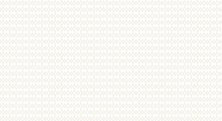 Seamless geometric pattern with a grid of rhombuses creating a subtle and elegant off white background