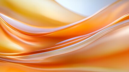 Obraz premium Dynamic orange and yellow abstract background