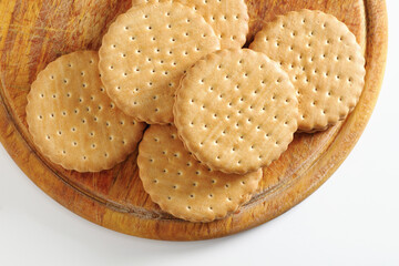 Biscuit cookies with filling