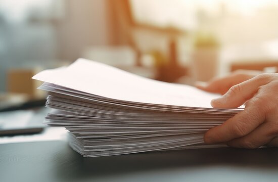 Managing a Stack of Documents: Efficiently Organizing Paperwork for Better Workflow